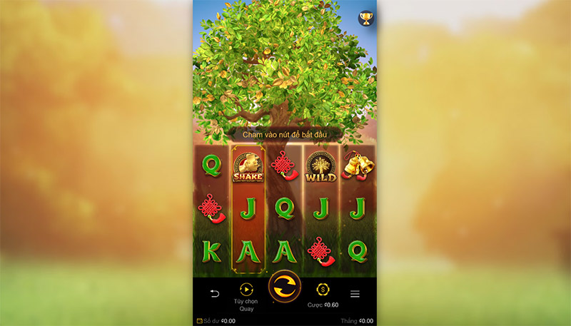 Nổ hũ Cây Tài Lộc EV88 1 Nổ hũ Cây Tài Lộc có đồ họa đẹp mắt và đầy ý nghĩa